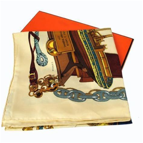 hermes scarves on ebay